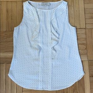 Loft sleeveless blouse